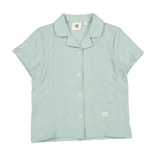 Fern Gingham Grandpa Shirt