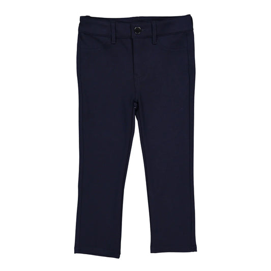 Navy Ponte Pants