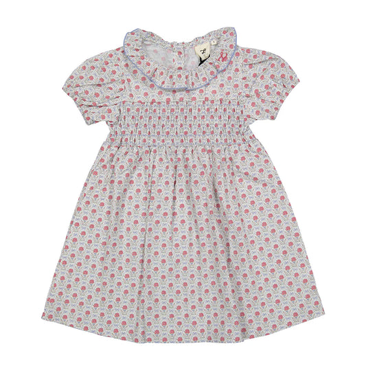 Bouquet Short Sleeve Dress
