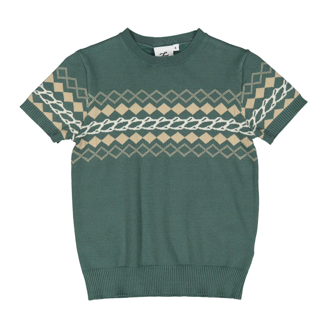 Fern Knit Jacquard Sweater