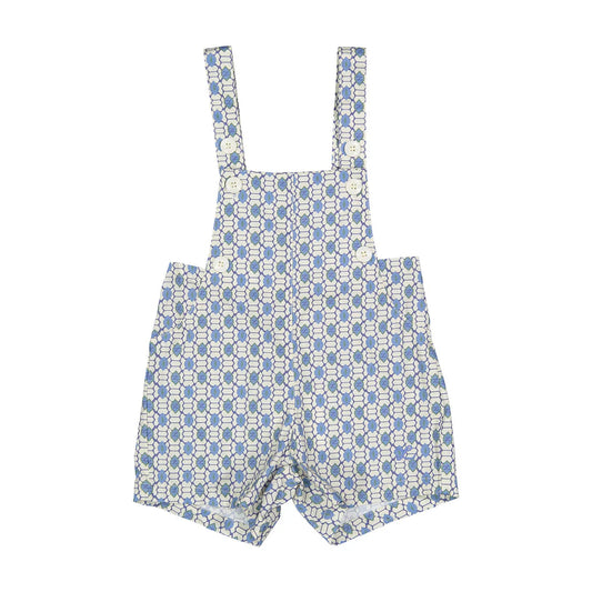 Blue Geo Overalls