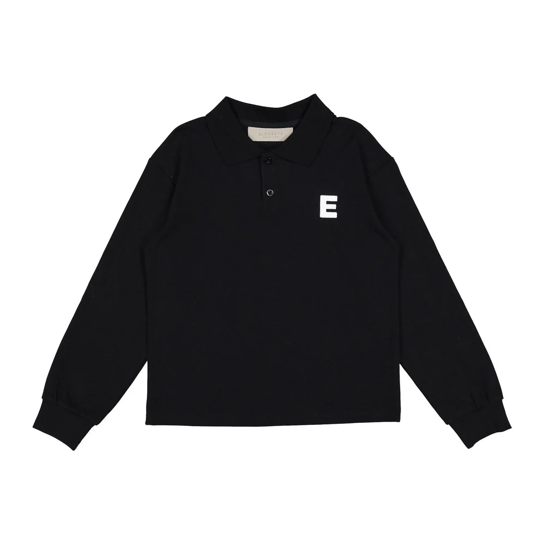 Black E Logo Polo