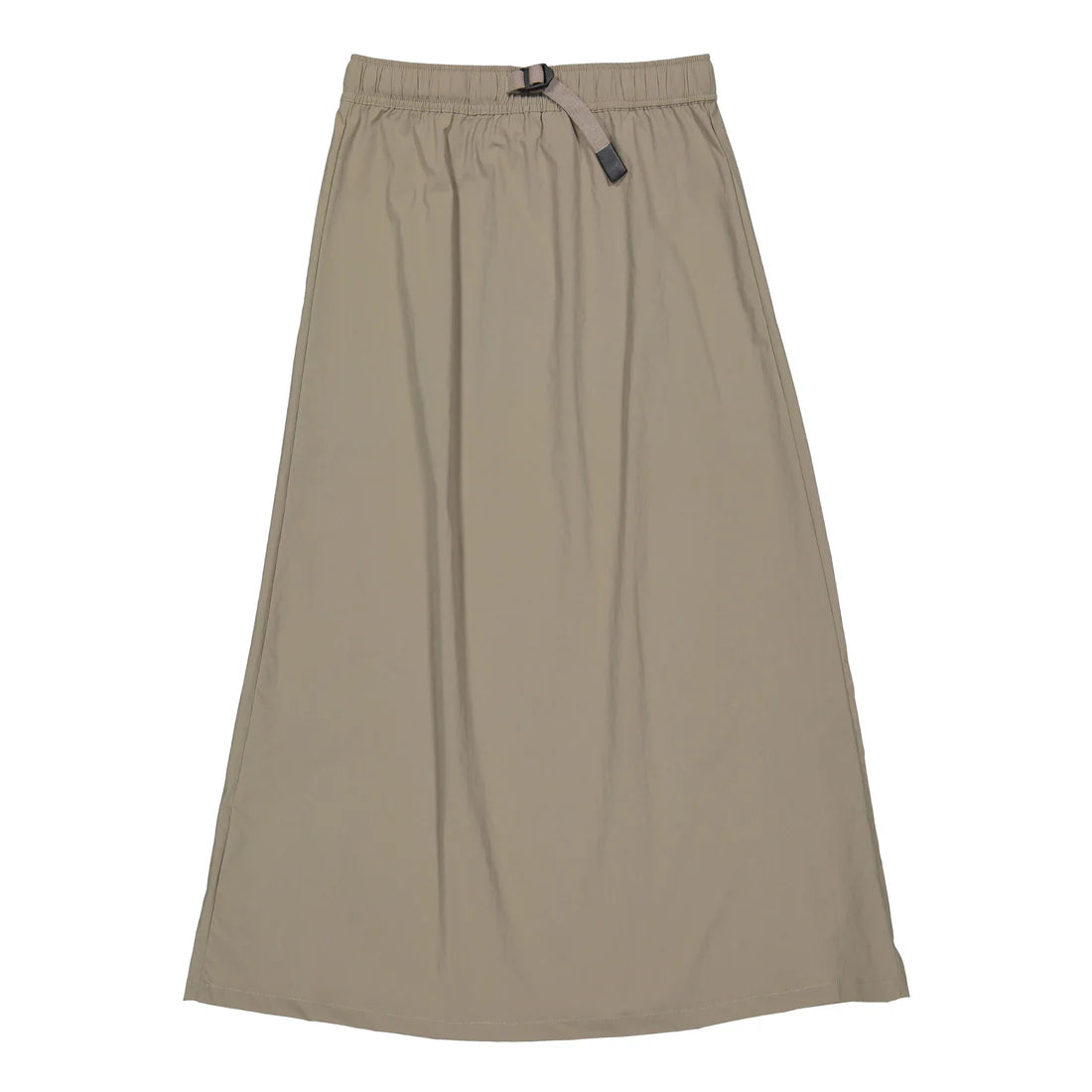 Taupe Stretch Cotton Skirt