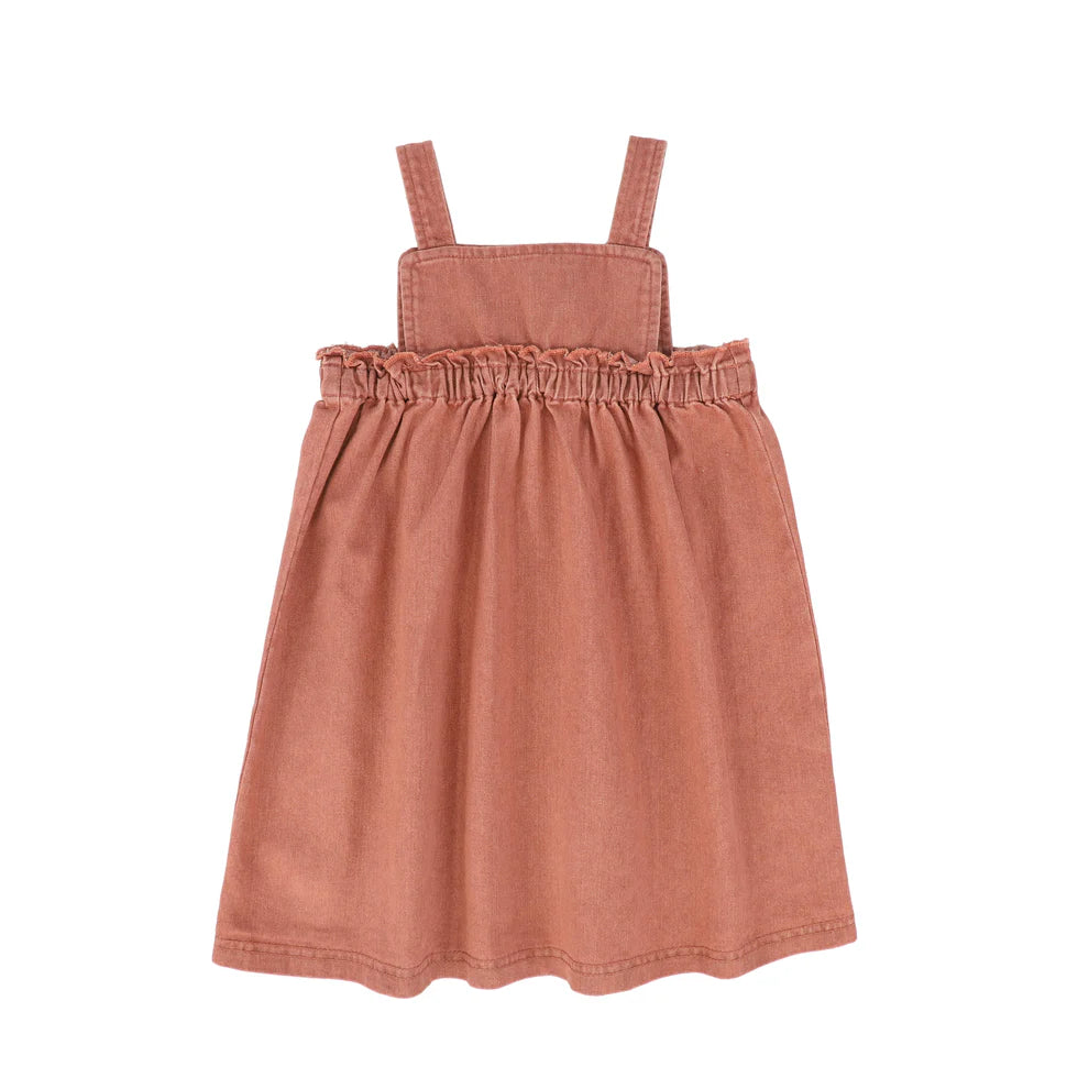 Emblem High Waisted Ruffle Jumper