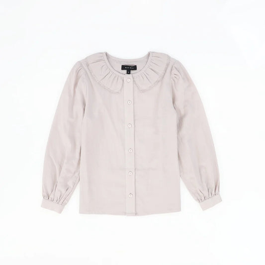 Lilac Collar Tissue Blouse