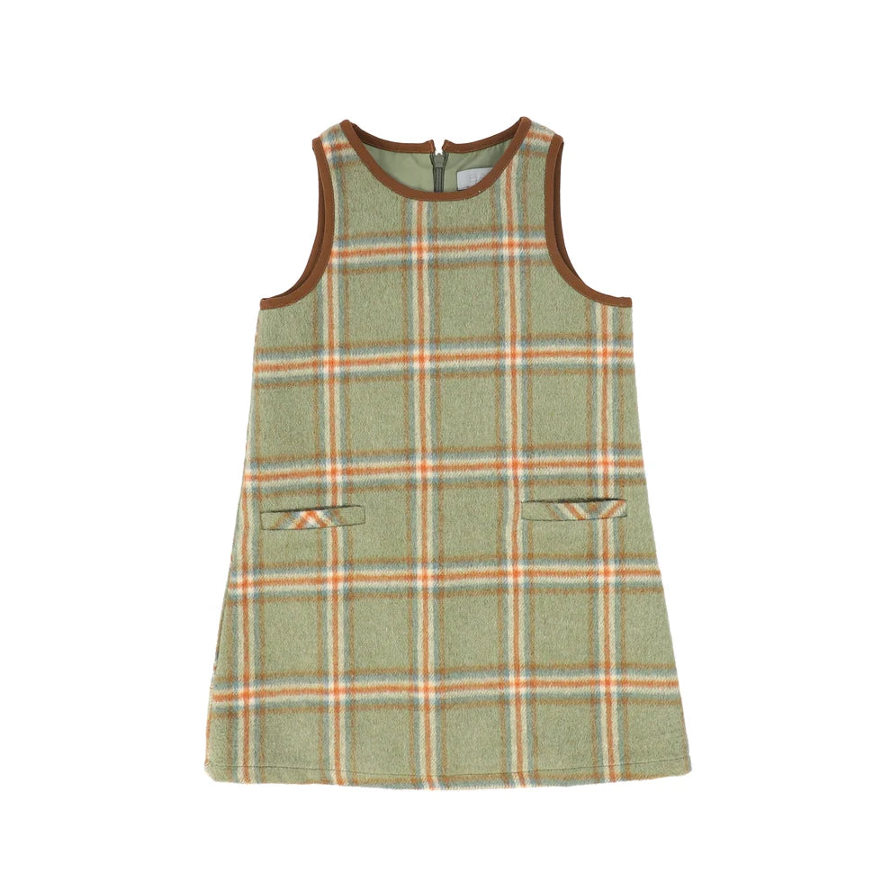 Plaid Trim Jumper