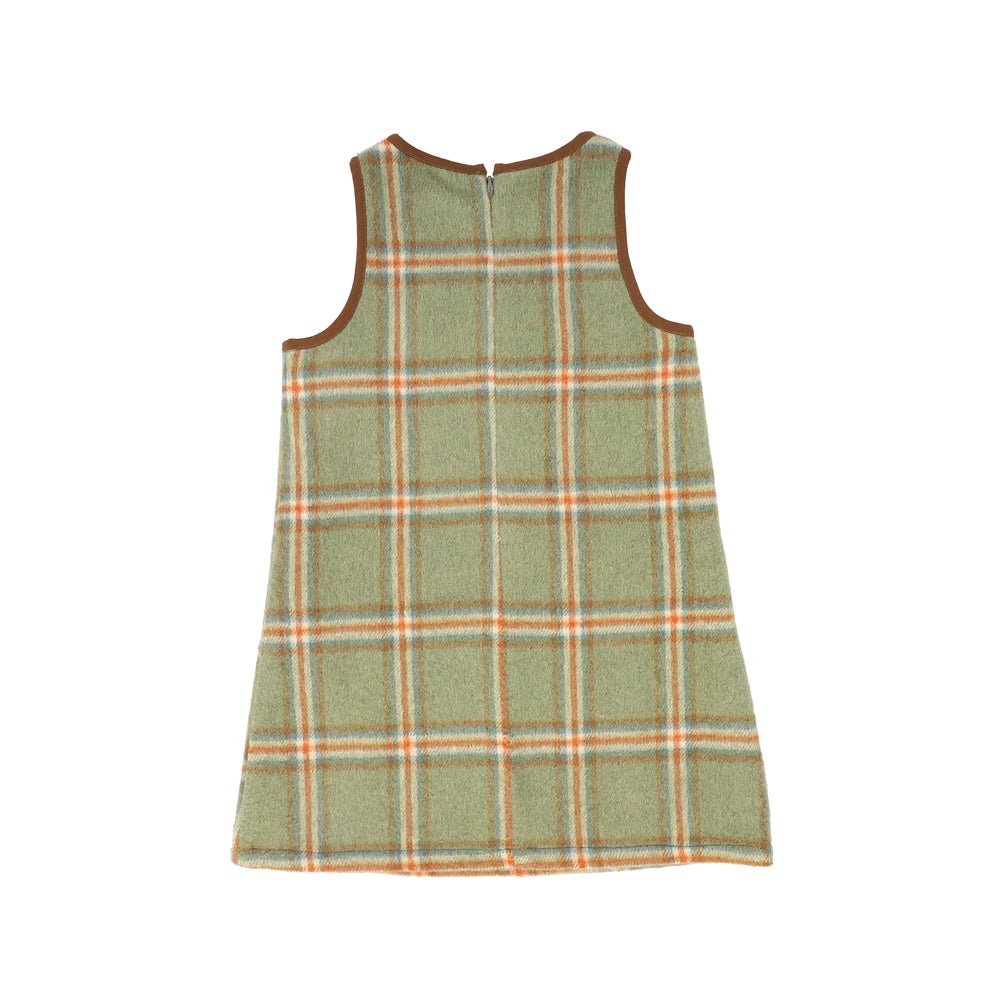 Plaid Trim Jumper