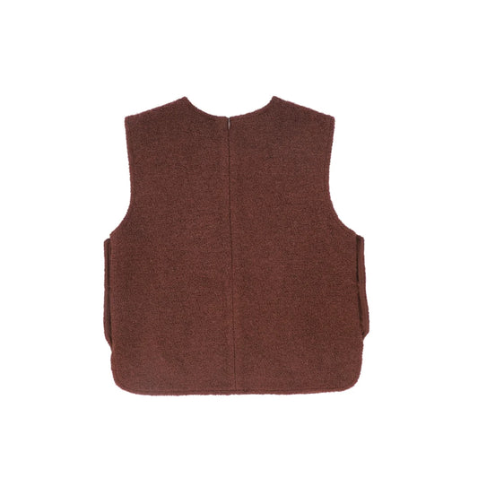 Boucle Wool Vest