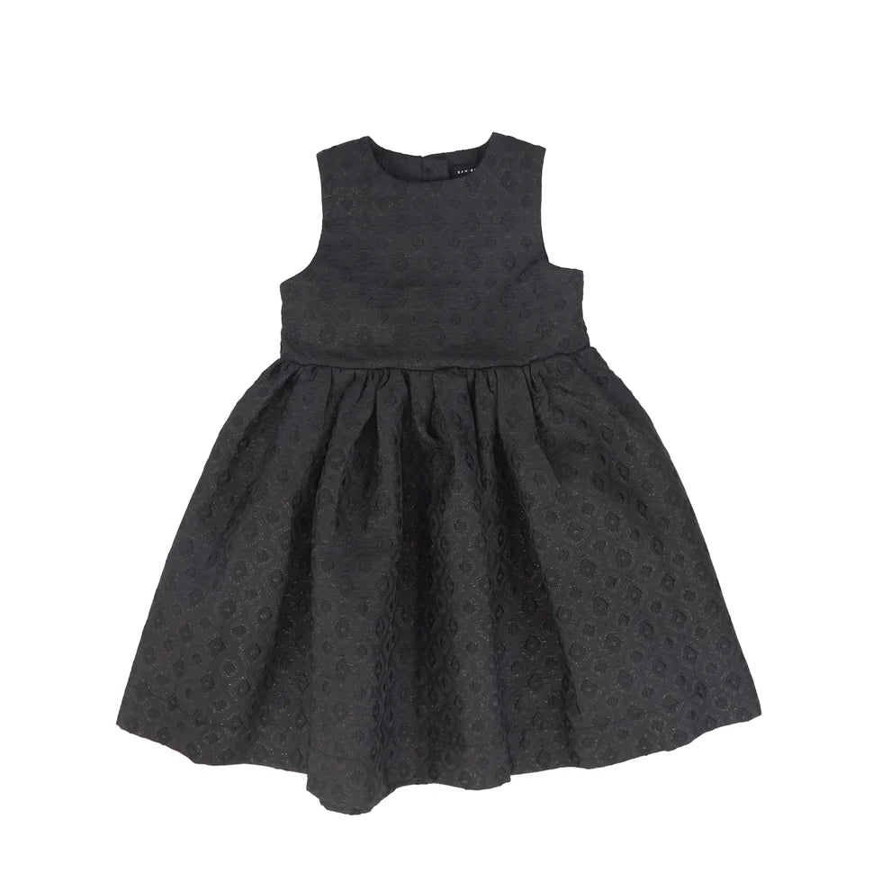 Textured Brocade Waisted Jumper