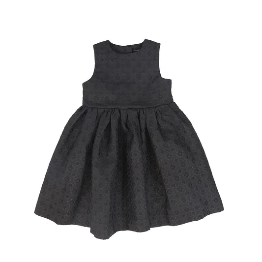 Textured Brocade Waisted Jumper