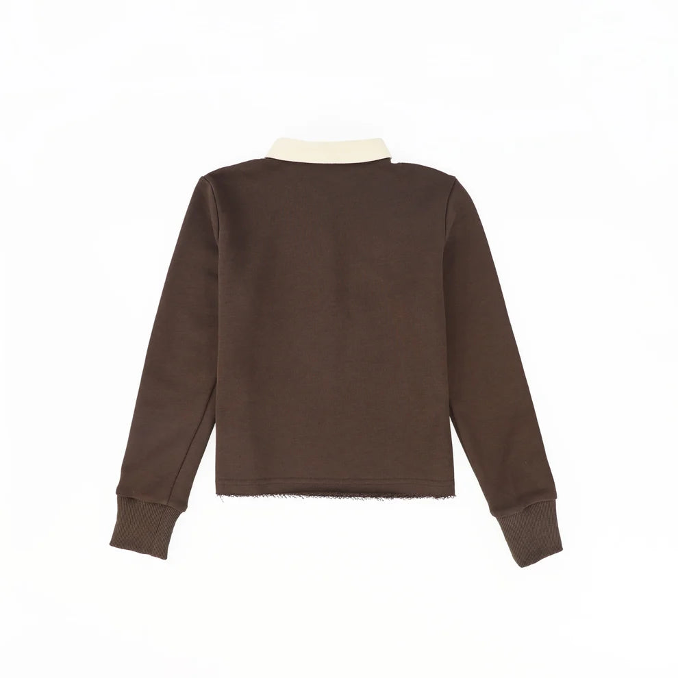 Embroidered Doll Sweatshirt