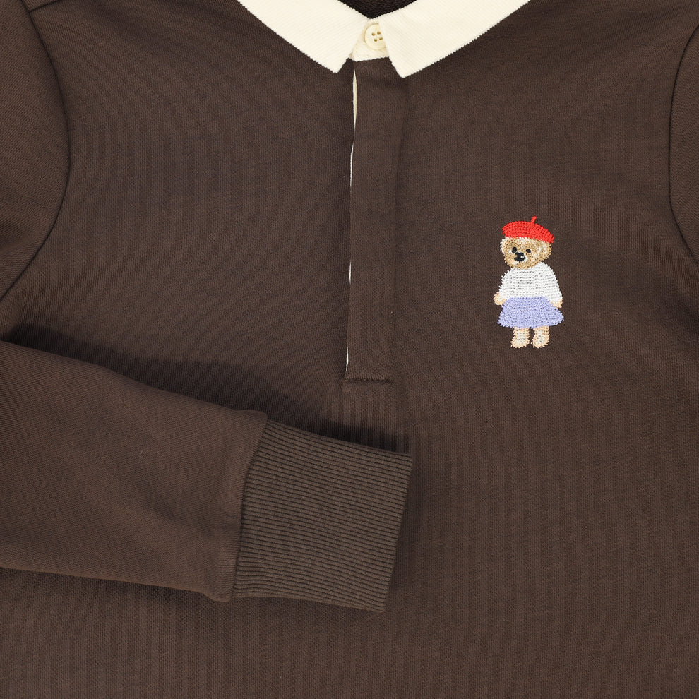 Embroidered Doll Sweatshirt