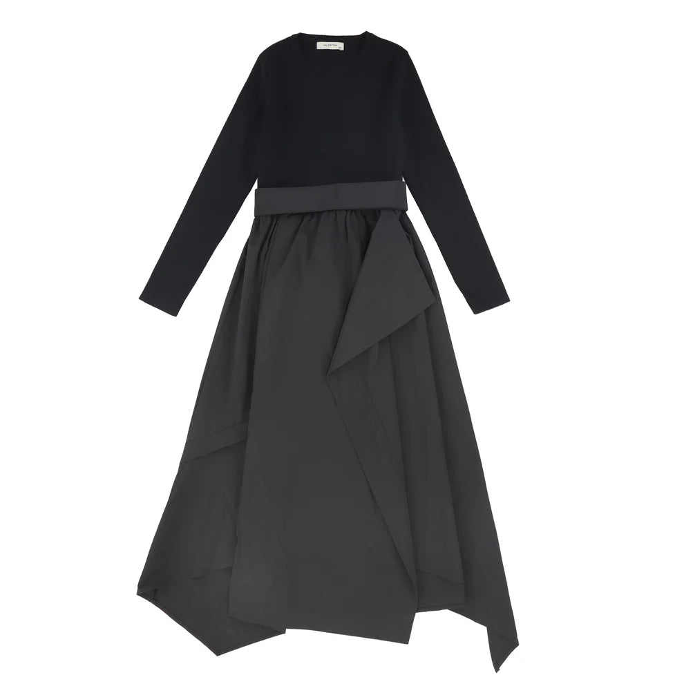 Taffeta Wrap Dress