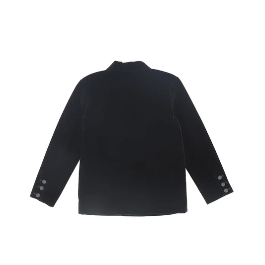 Velvet Taffeta Blazer