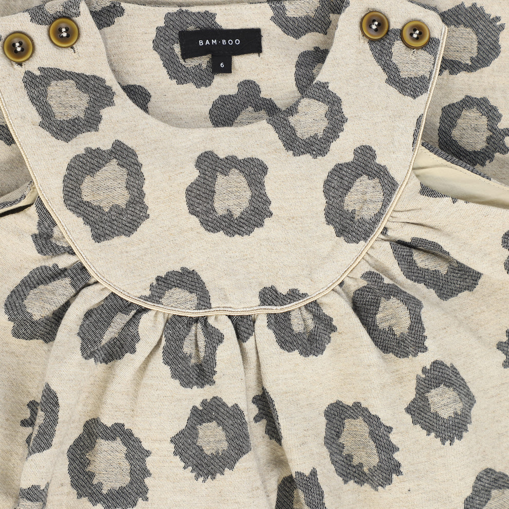 Leopard Piped Romper