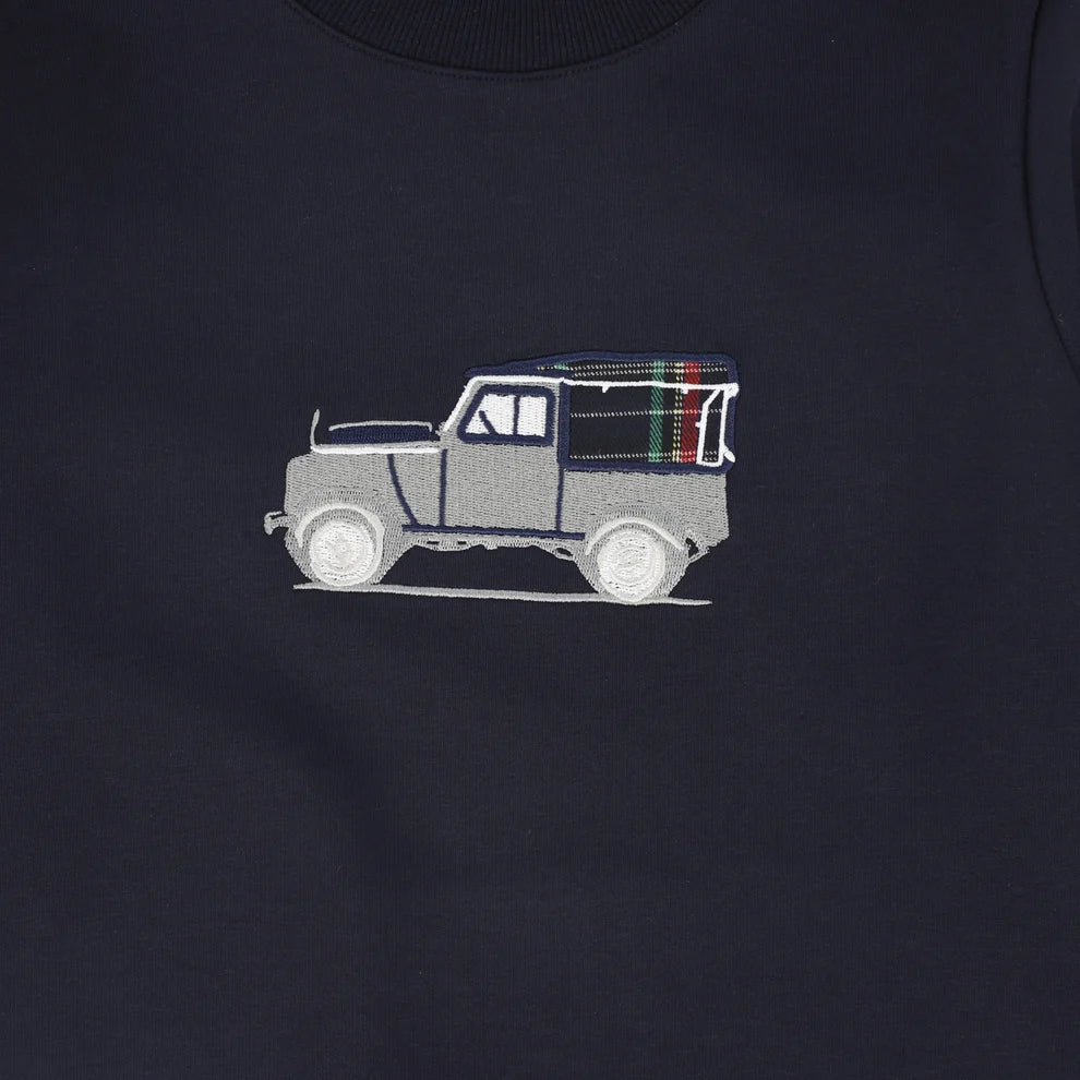 Truck Embroidered Sweatshirt