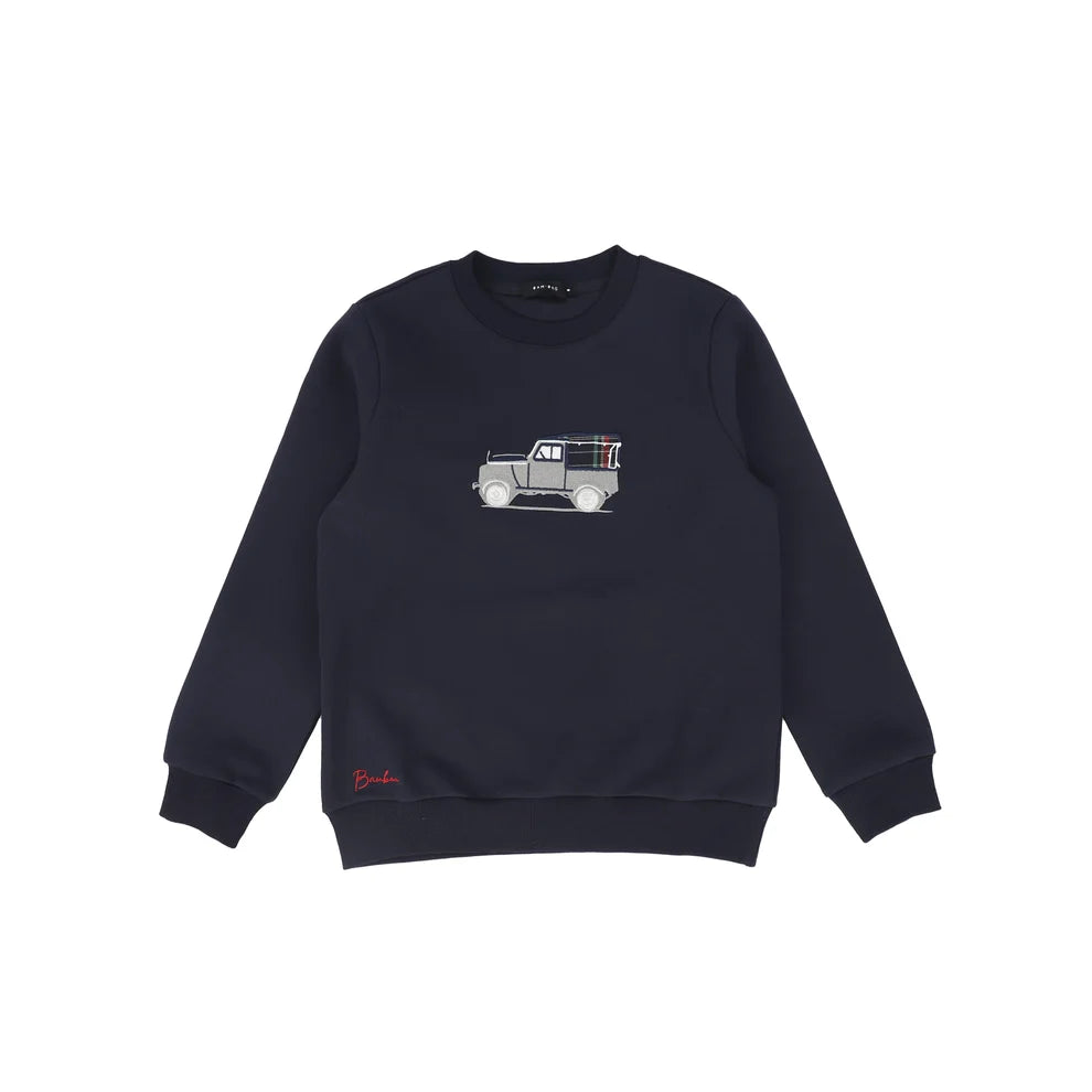 Truck Embroidered Sweatshirt