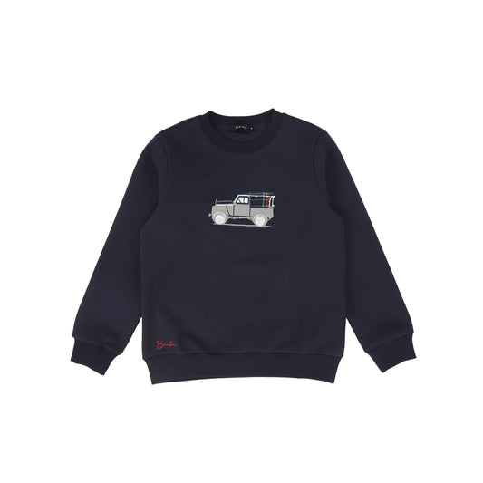 Truck Embroidered Sweatshirt