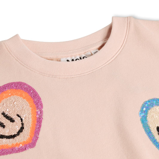 Miki Petal Blush Sweatshirt