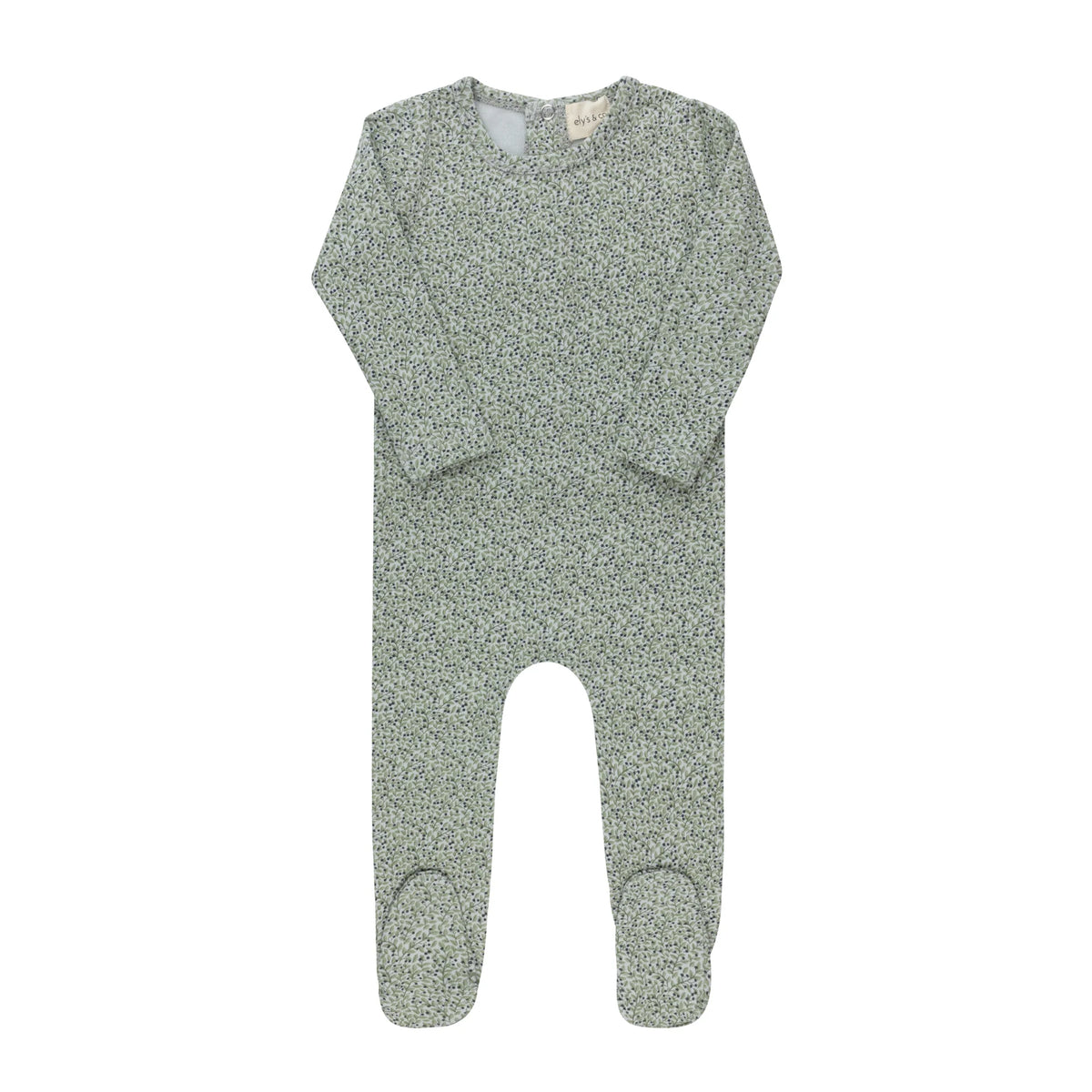 Baby Boy Footie – Blue – Berry