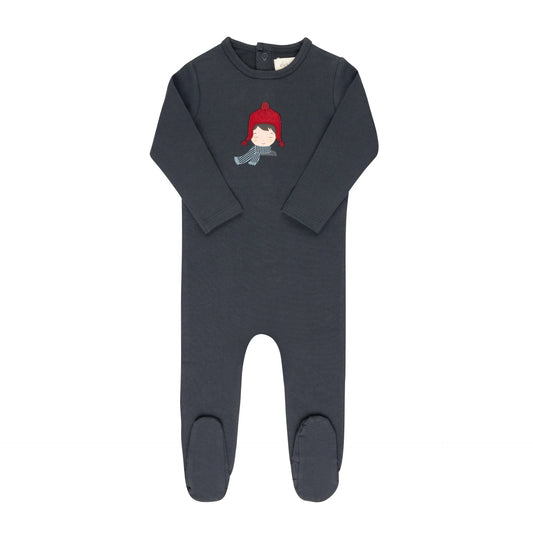 Autumn Kids Collection -Navy - Footie