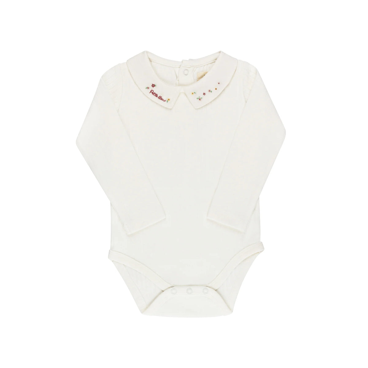 Girls Bodysuit – Pink – Floral Star Knit