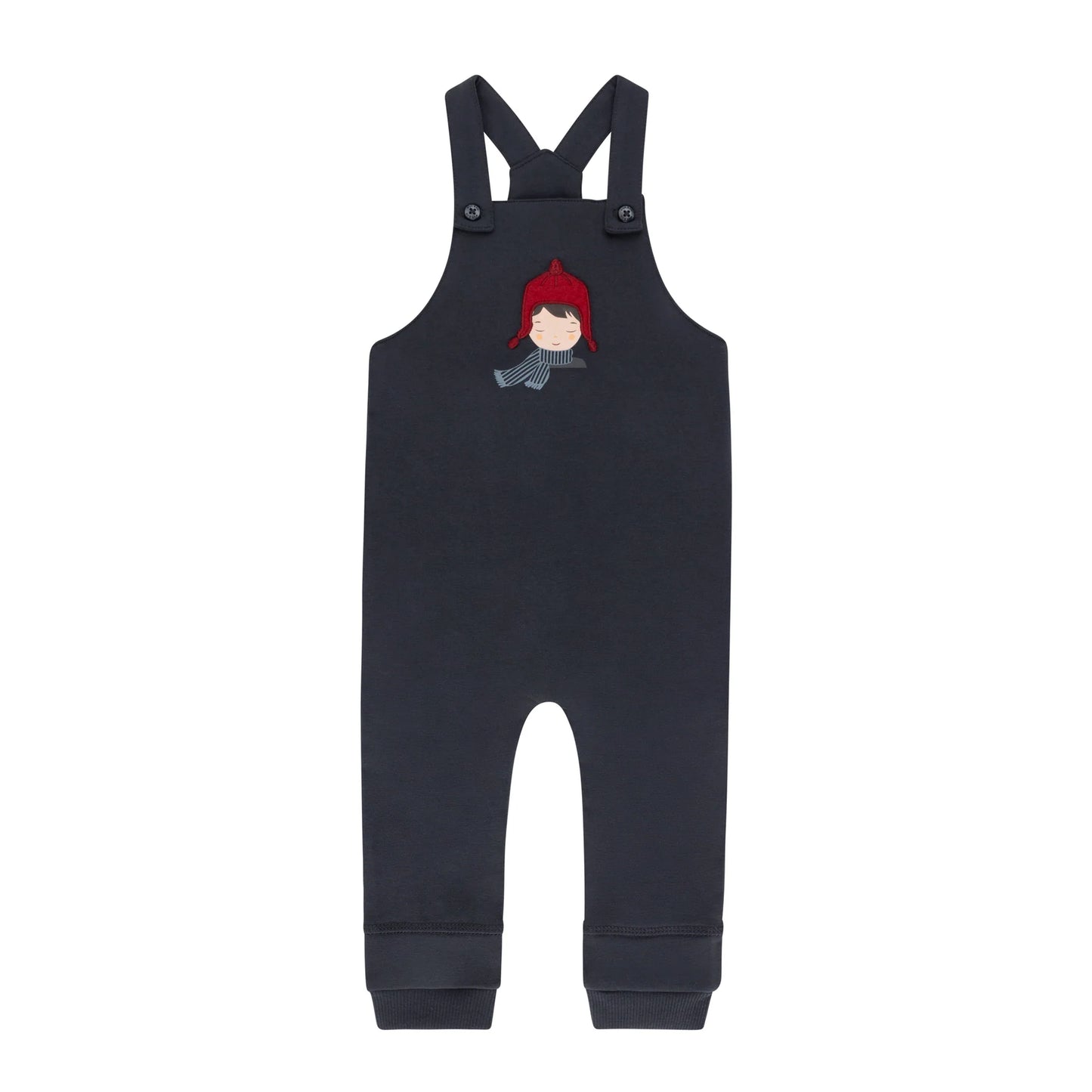 Autumn Kids Collection Overalls-Navy