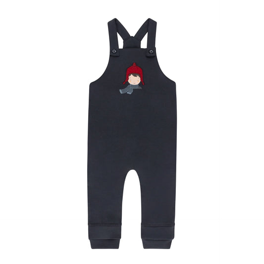 Autumn Kids Collection Overalls-Navy