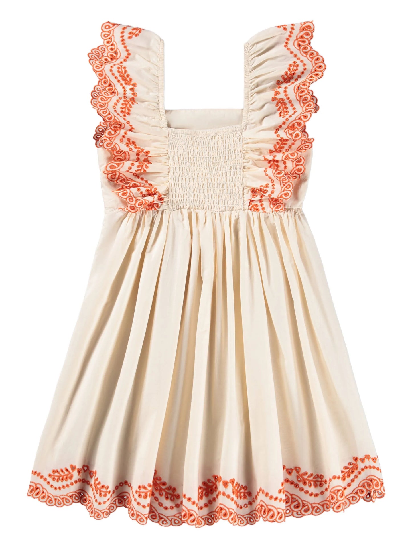 Clementine Pearled Ivory Dress