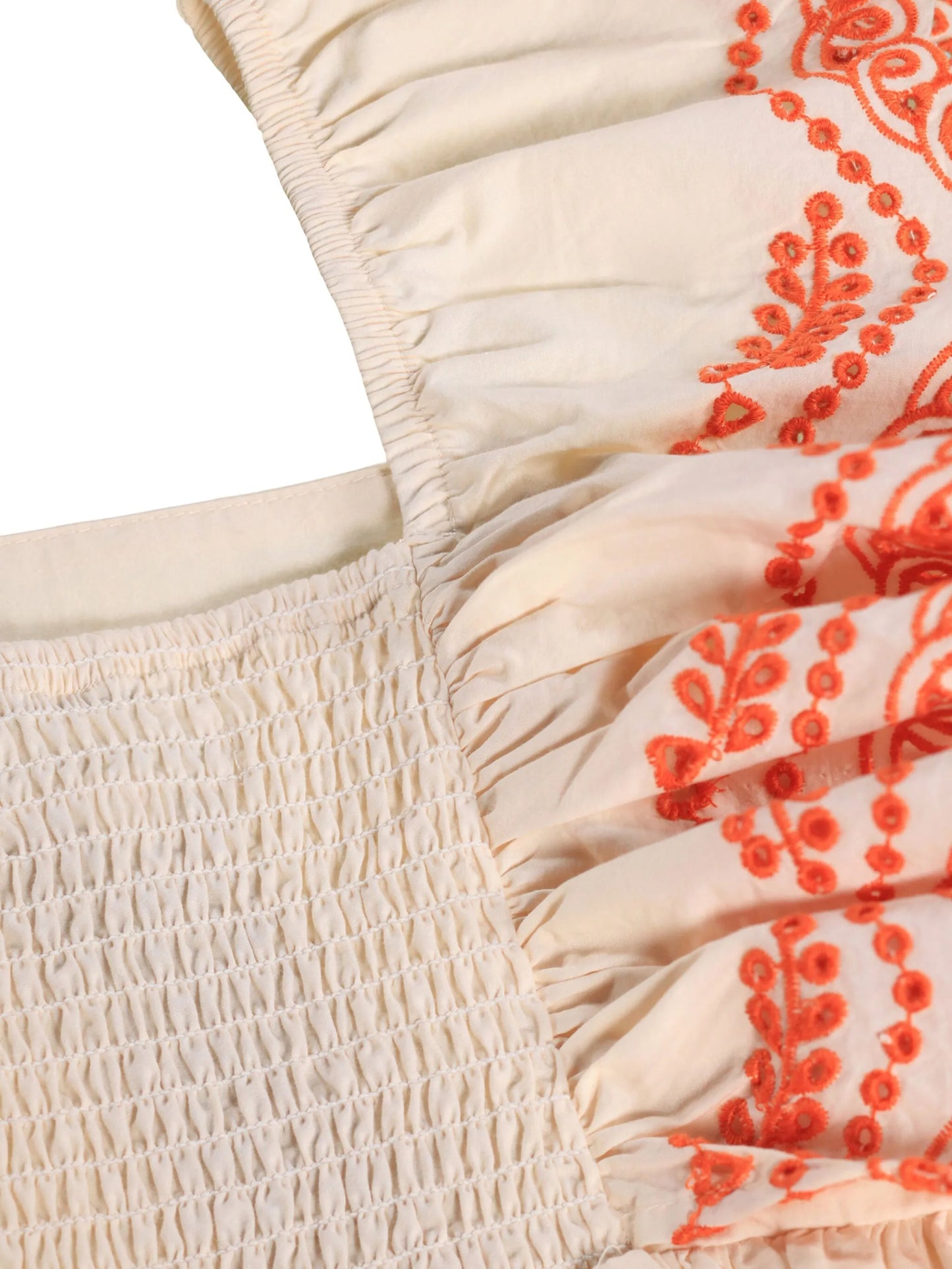 Clementine Pearled Ivory Dress