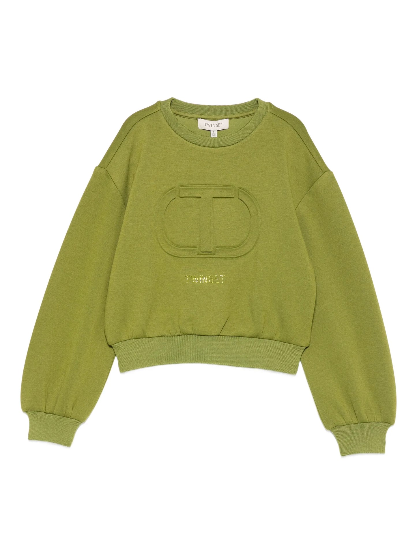 KNITTED SWEATSHIRT OLIVE OIL