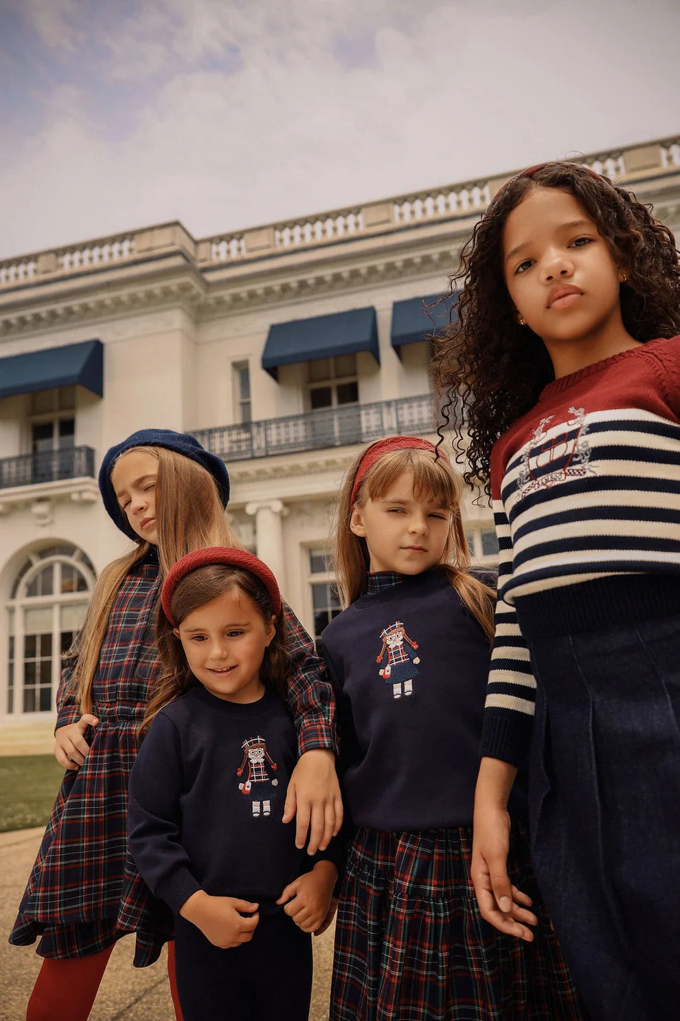 Doll Embroidered Sweatshirt