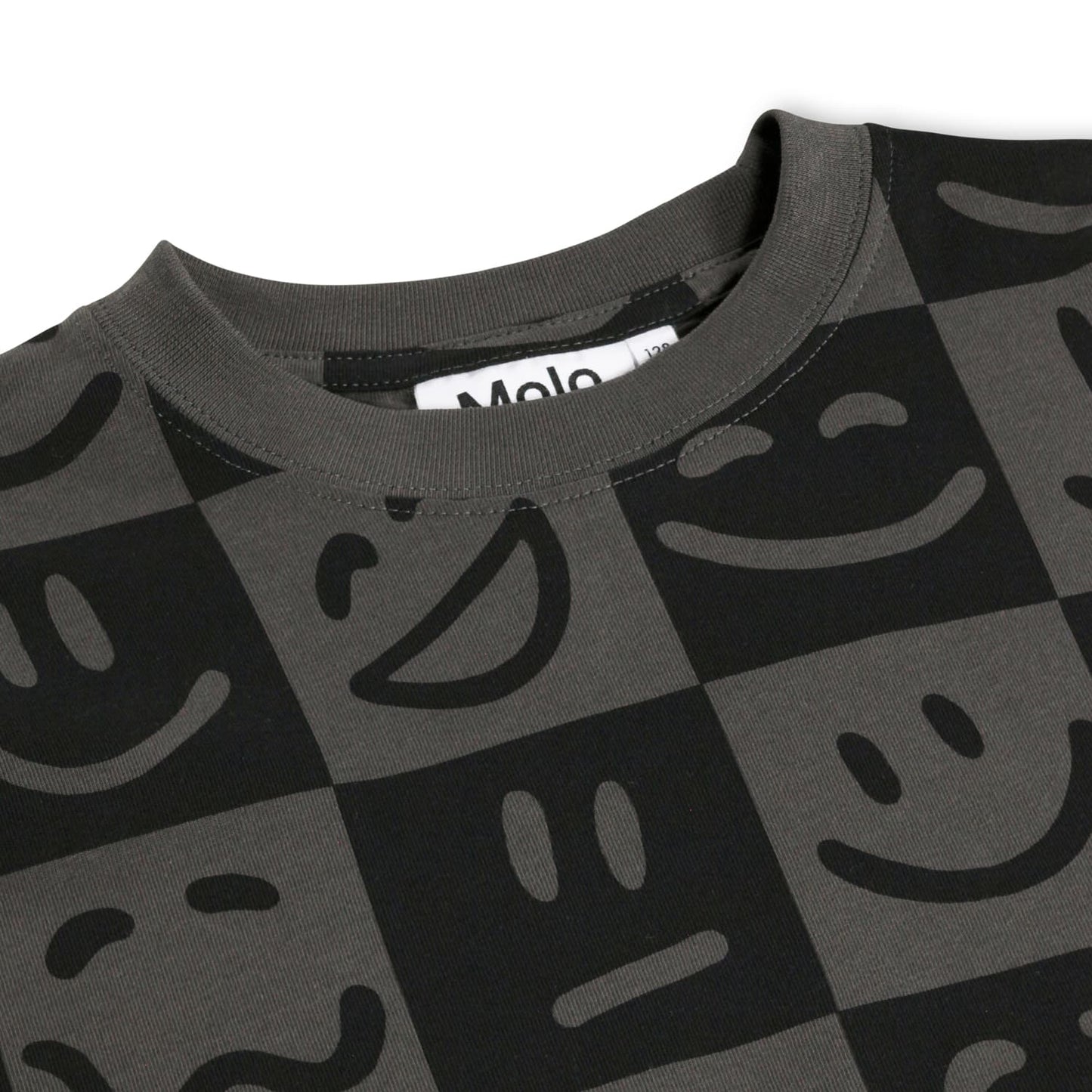 Riley Vibe Checks Black T-Shirt