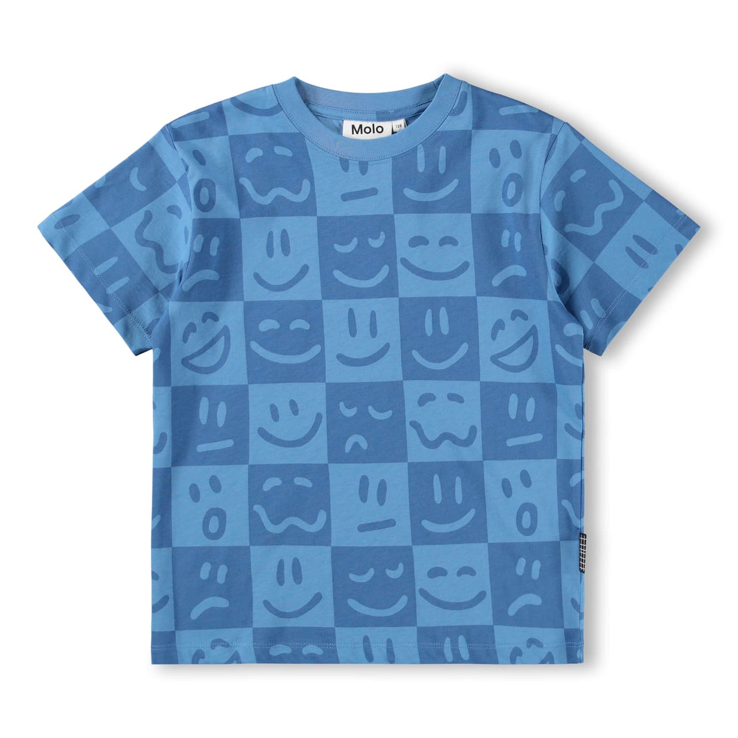 Riley Vibe Checks Blue T-Shirt