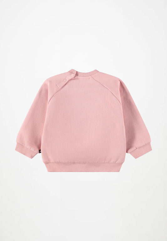 Disc Sweatshirt- Mellow Rose
