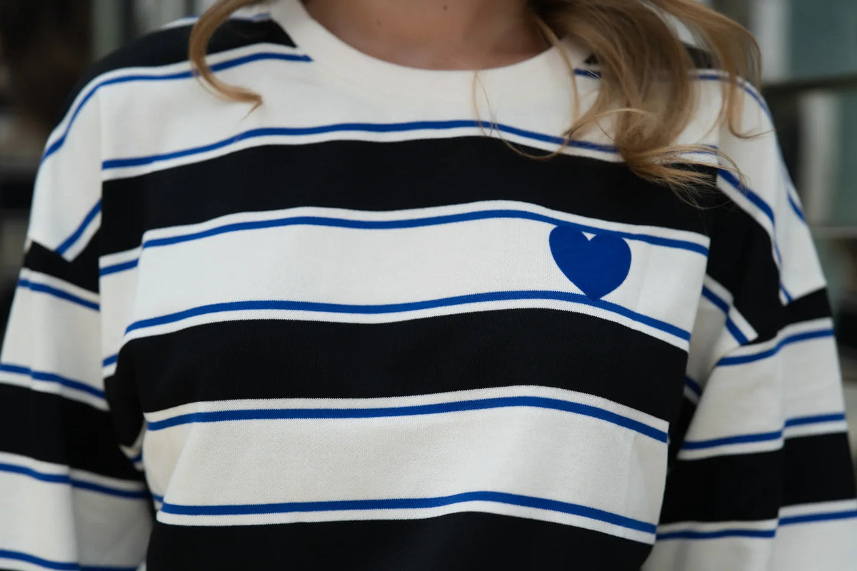 Vivi Stripe Sweatshirt