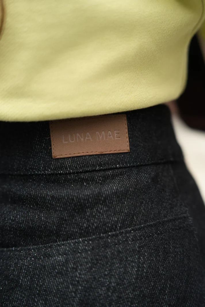 Kit Pocket Detail Grey/Black Skirt