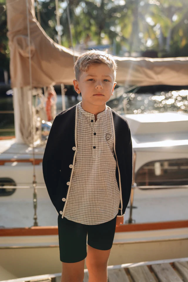 Levi Black Check Shirt