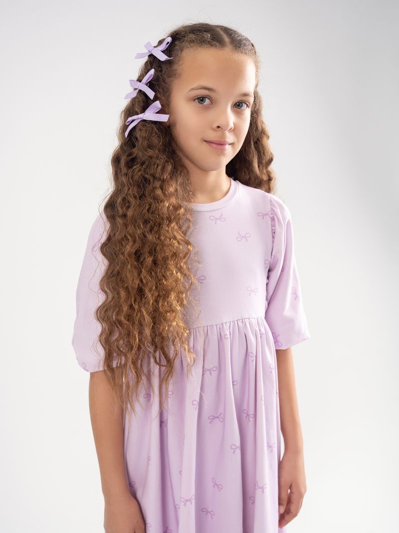 Lavender Bow Dress