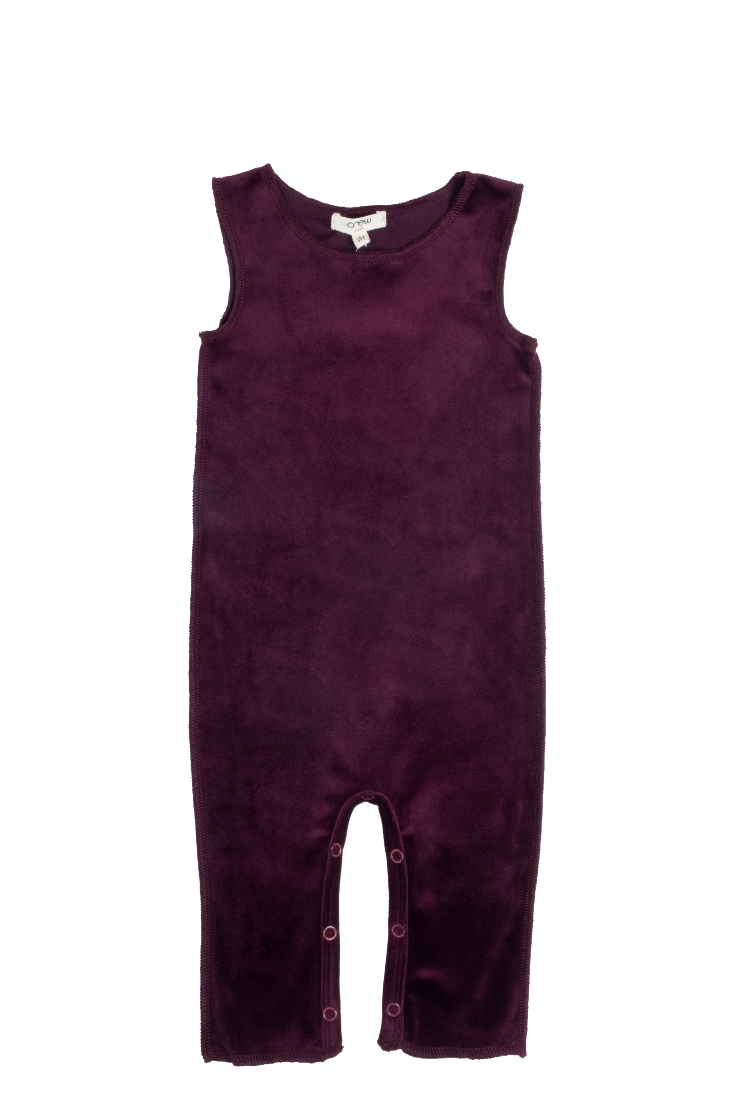 Wine Rib Overalls