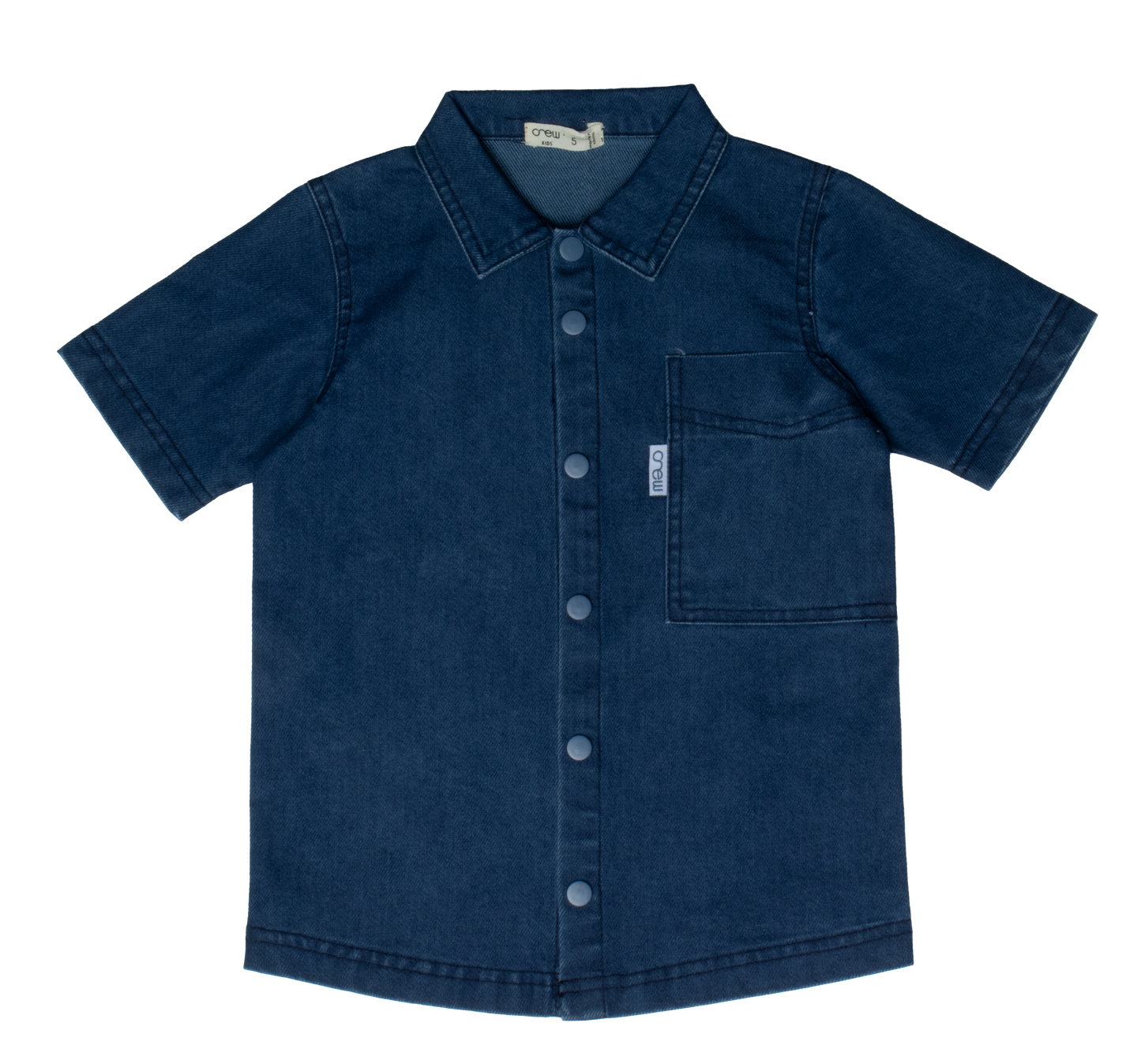 Blue Edge Stitch Shirt