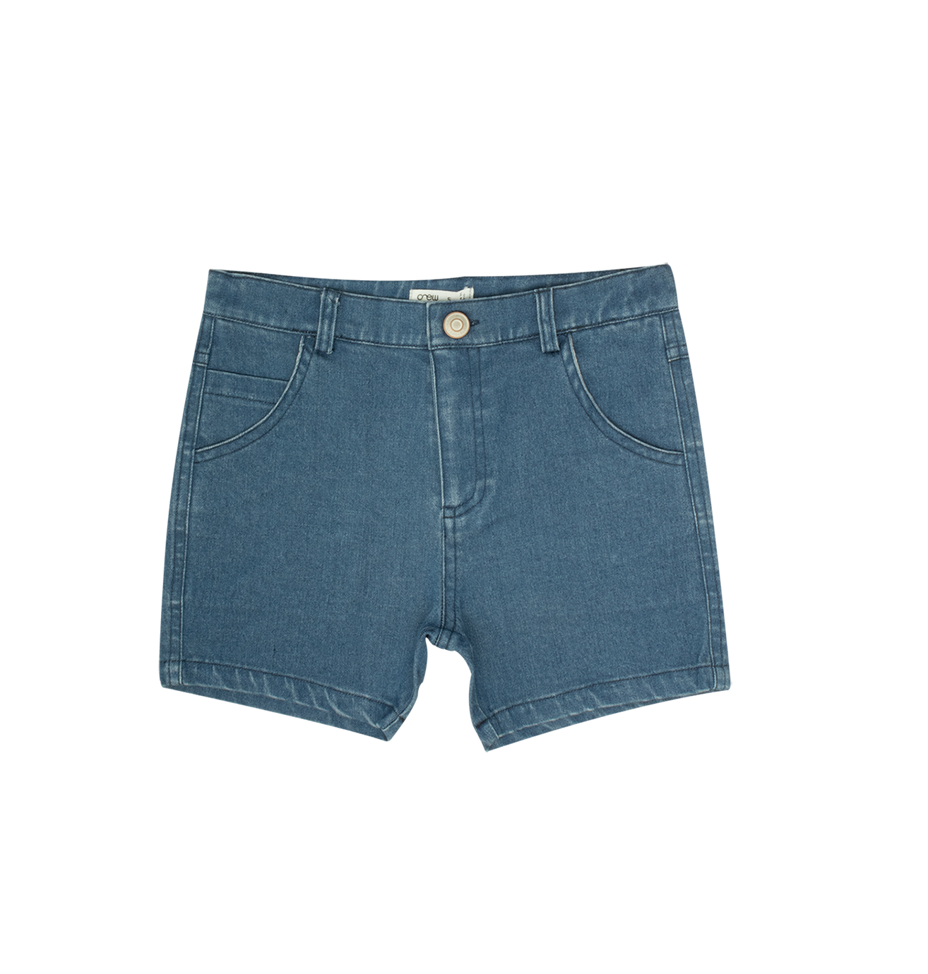 Light Blue Jean Wash Shorts