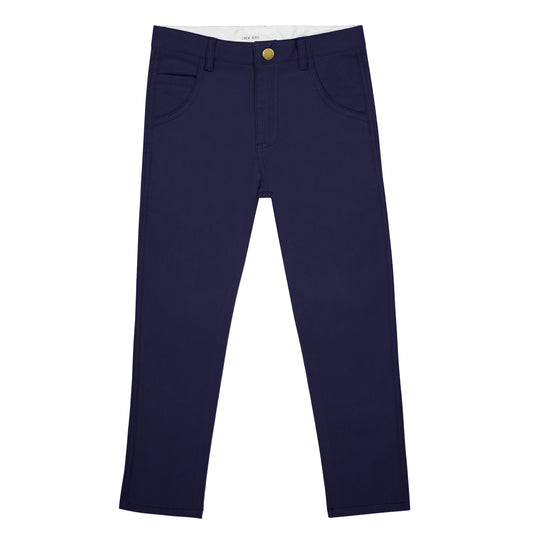 Navy Slim Chino Pants