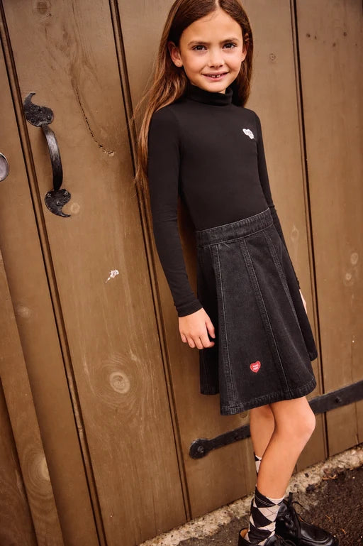 Solid Tneck - Black