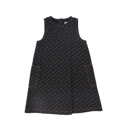 Printed Denim Jumper