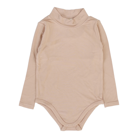 Bamboo Mockneck Onesie Dusty Pink