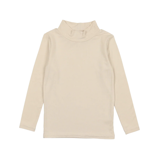 Bamboo Mockneck Ecru