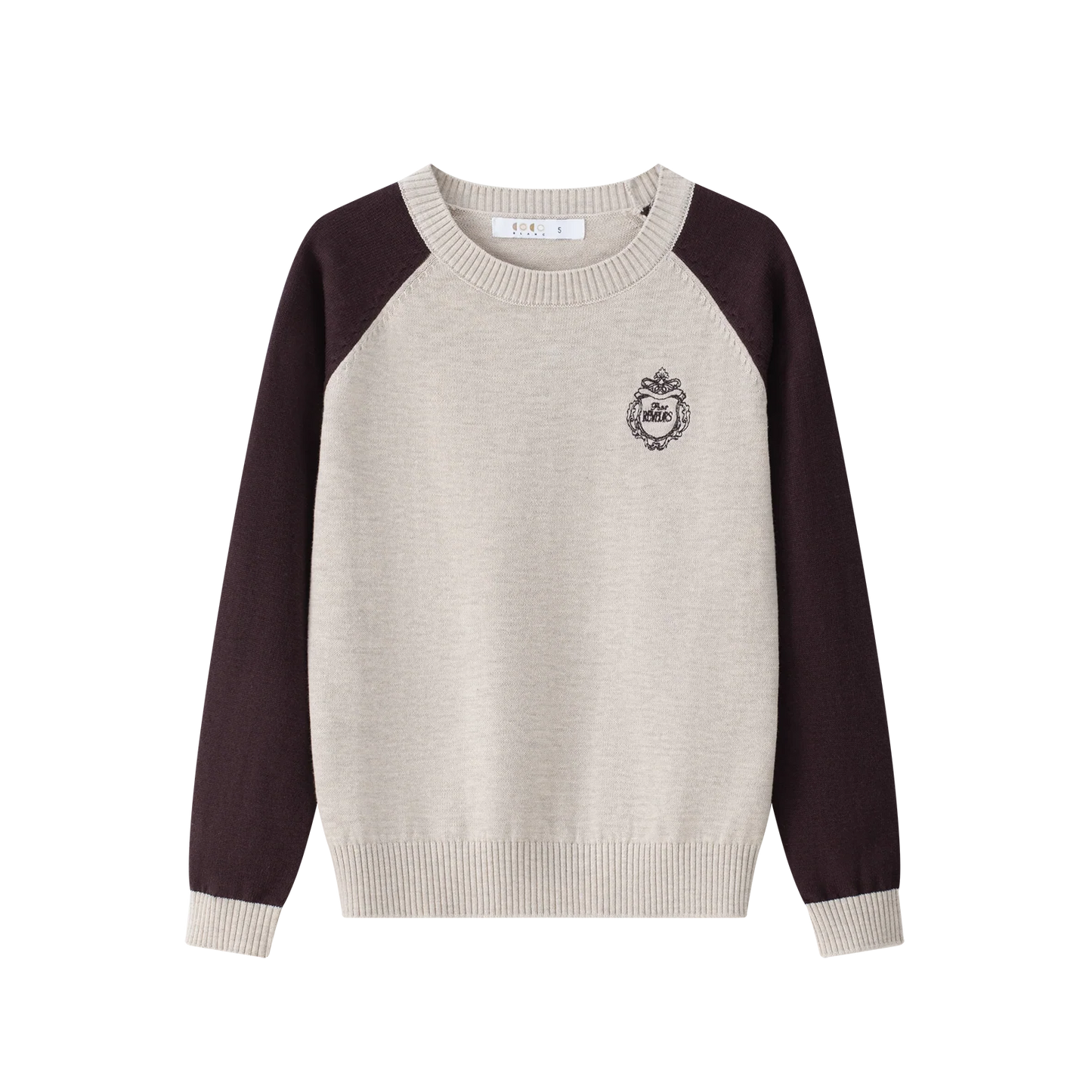 Raglan Sweater - Burgundy