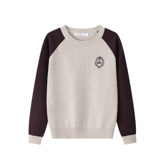 Raglan Sweater - Burgundy
