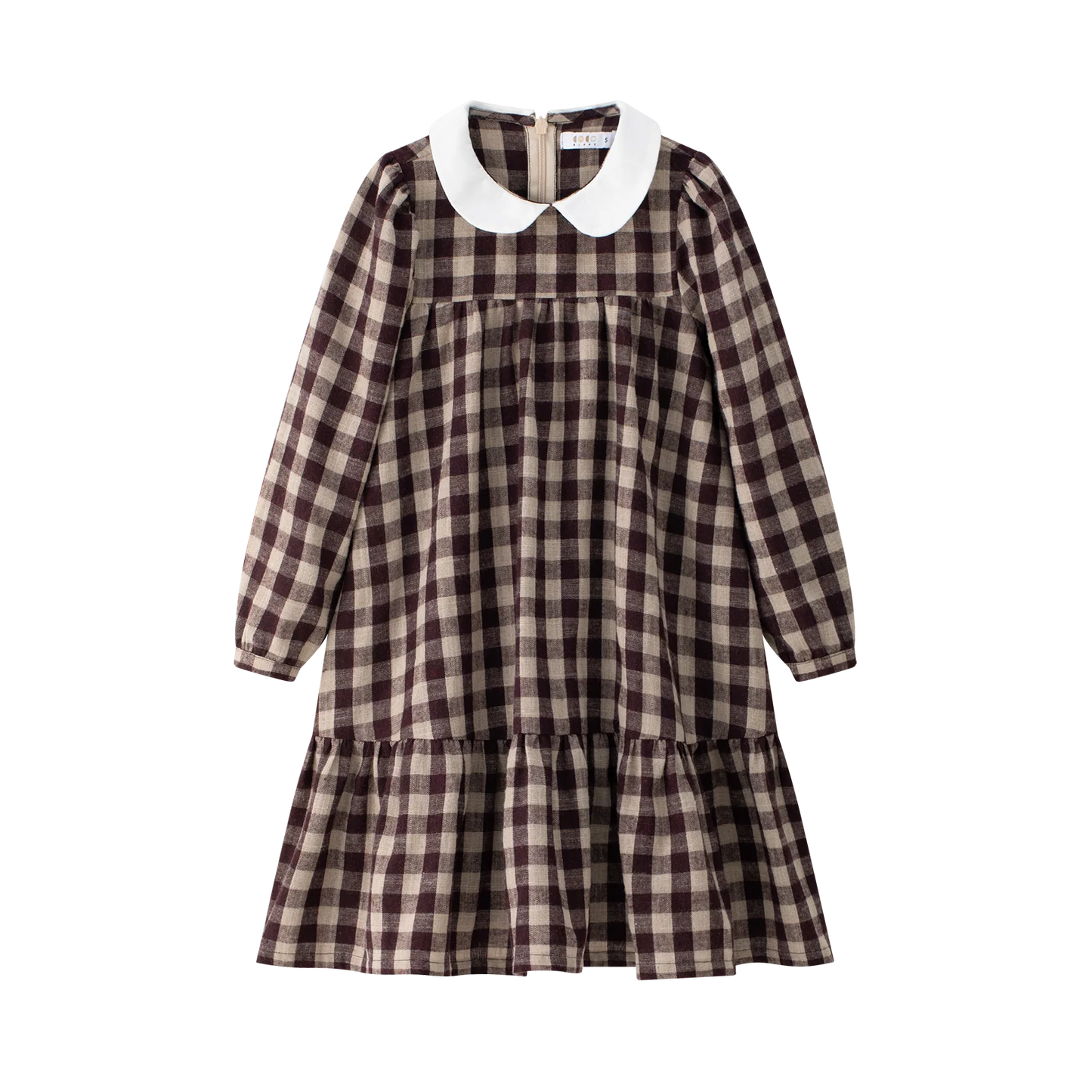 Burgundy Dress - Burgundy Plaid